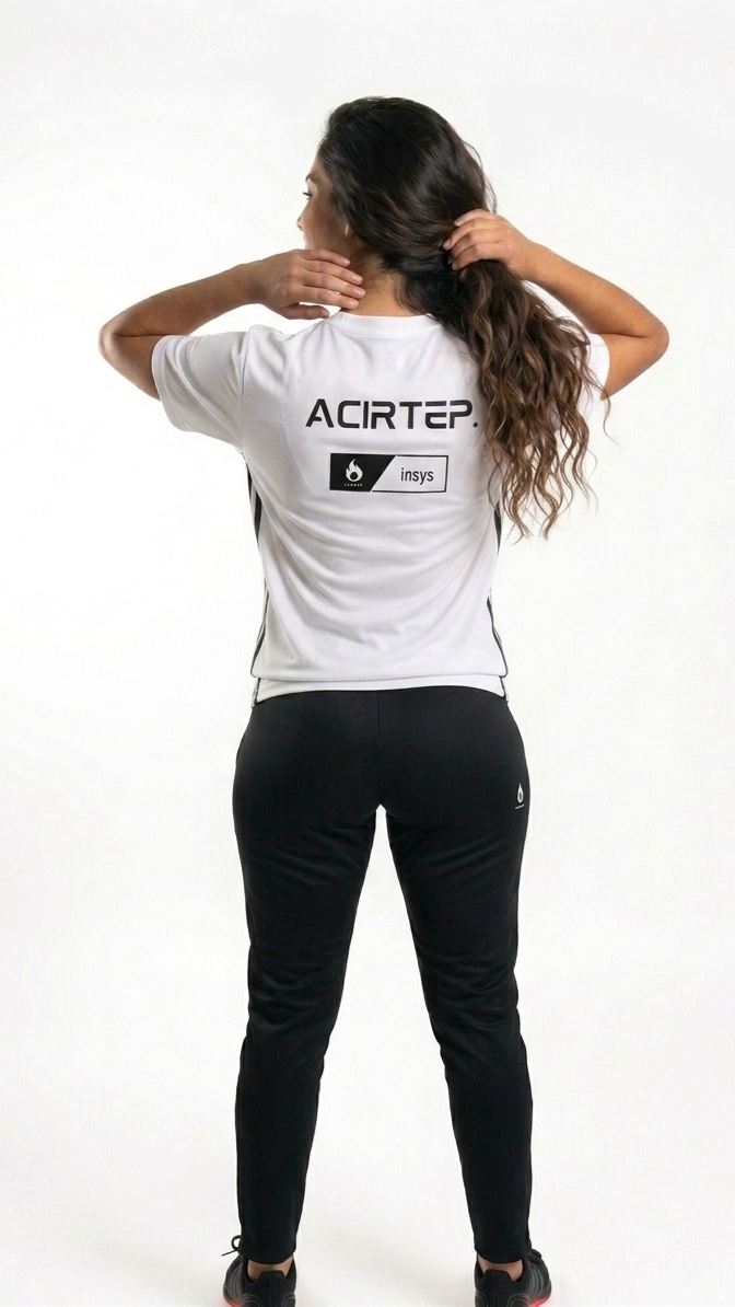 Camisola 5M adidas branca personalizada com nome nas costas