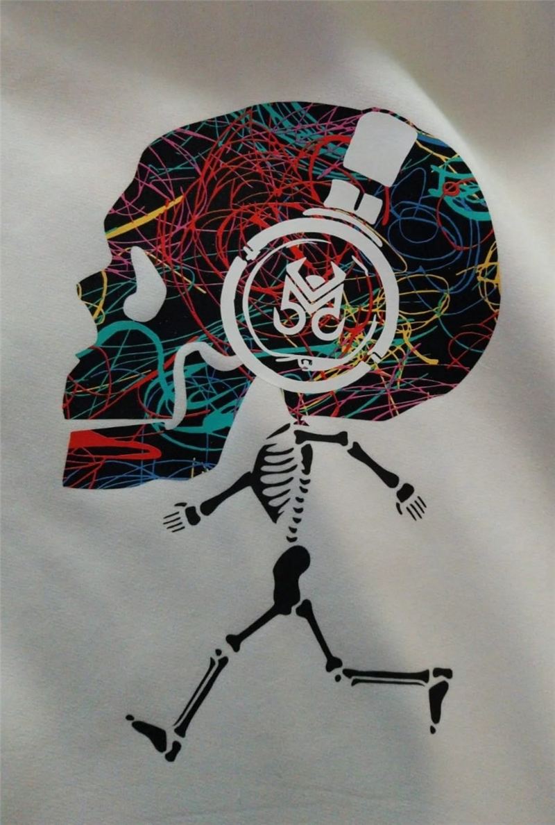 Hoodie 5M Skeleton